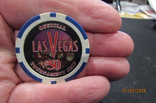Las vegas poker chip official - las,