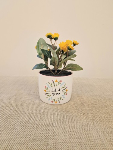 Next yellow artificial flower - next,