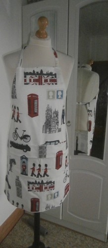New unisex full linen - , apron