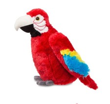 Scarlet Macaw Parrot Plush