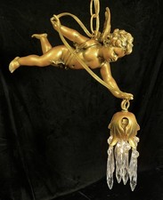 Vtg Cherub Angel Hanging