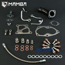 Turbo install Kit + bolts Mitsubishi 4G63T Lancer EVO 9 EVO 4 5 6 7 8 TD05HR
