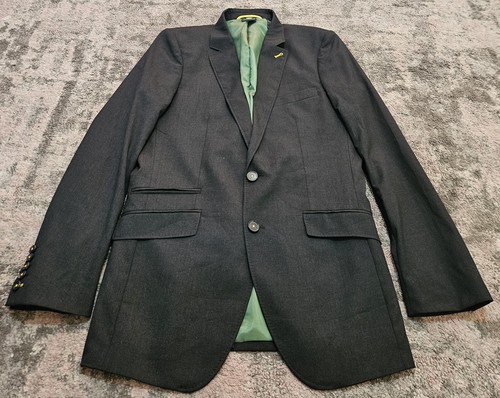 John deere black blazer jacket - john,