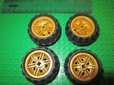 Lego 4 x Large GOLD Balloon