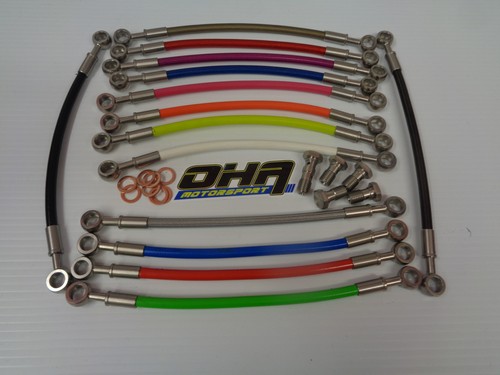 Oha stainless braided rear - oha,