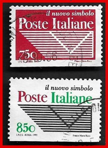 Used italian stamps - italian,