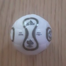 Germany 2006 World Cup Teamgeist miniature football with Stand, Subbuteo Size.