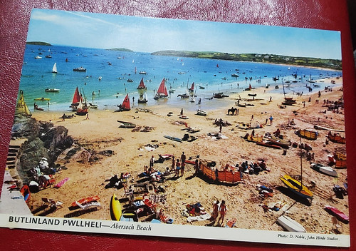 Butlins pwllheli postcard - pwllheli,