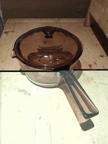 Vision corning amber saucepan - corning,
