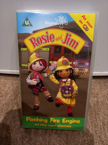 Rosie and flashing fire engine - rosie,
