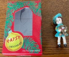 NEW Vintage Effanbee Doll Company Patsy Ornament Hand Painted Resin 1996 P231