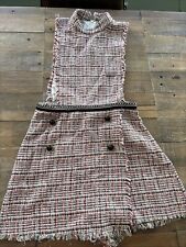 Zara Short Tweed Play suit S-M J