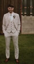 Cream Marc Darcy 3 piece Suit