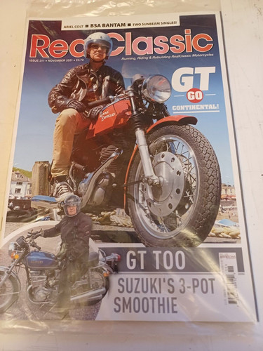 Real classic motorcycle - real,