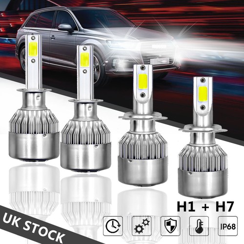 4pc 100w super white - 4pc, h1+