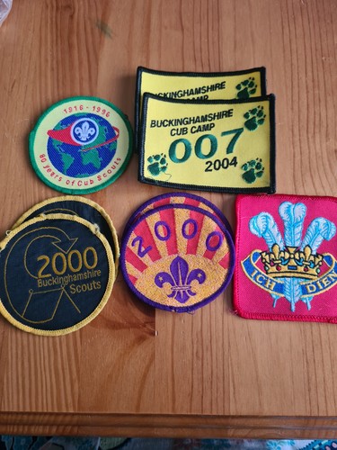 Set camp blanket badges - camp,