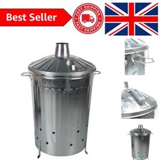 125 Litre Galvanised Metal
