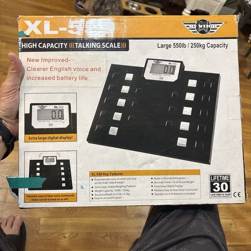Weigh 550 high - xl-550, capacity