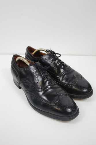 Church black leather brogue - church,