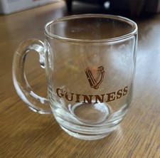Guinness Stout 1/2 half pint glass tankard Crown stamp 889 in great condition