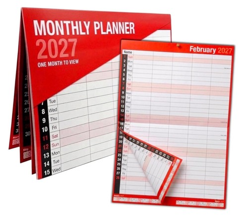 2027 monthly large - 2027, planner