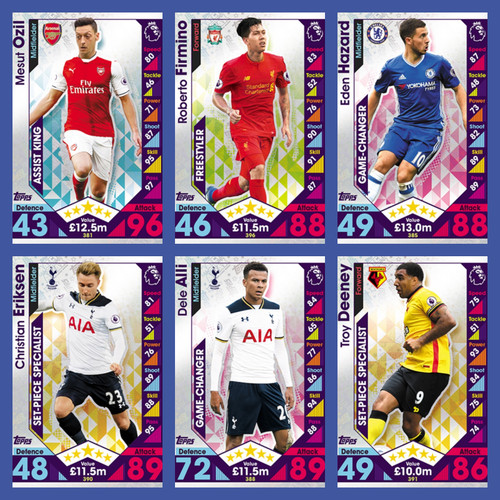 Skill cards topps - skill,