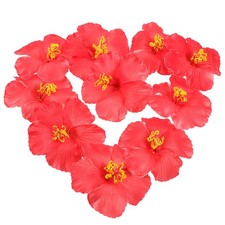  10 Pcs Hawaii Flowers Luau
