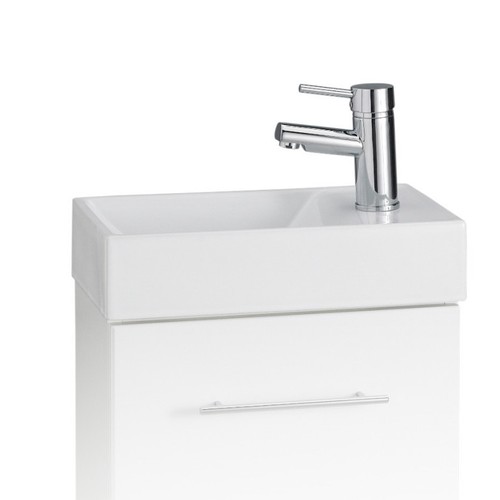 Vit 400 cube basin small - cube, basin,