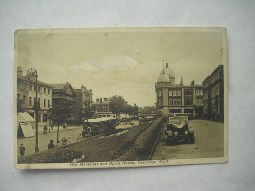 Postcard war memorial opera - memorial, &