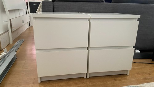 Ikea malm white drawer - malm,