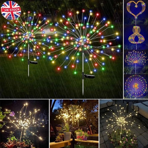 150led solar power firework - solar,