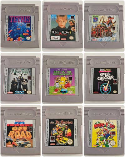 Nintendo game boy - games, /