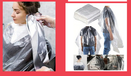 50pcs disposable hair cape - hair,