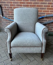 Tetrad Bowmore Harris Tweed Armchair Excellent Condition