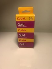 Kodak Gold 35mm 36 Exposure Film 3 Pack (Expiry 05/2026)