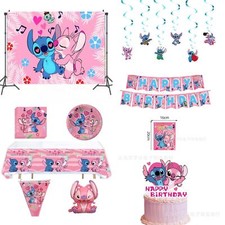Pink Lilo and Stitch Birthday