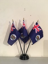 HONG KONG COLONIAL TABLE FLAG