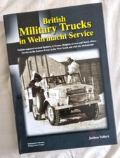 British Trucks in Wehrmacht Service Book WW2 Army vehicles Lorry Jochen Vollert 