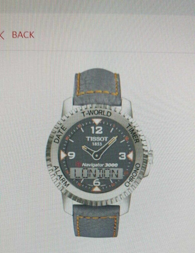 Set hands tissot navigator - hands,