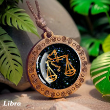 Libra Necklace Zodiac Sign