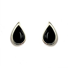 Whitby Jet in 925 Sterling