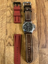 Watch With Panerai Strap