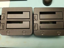 2 Startech.com 2.5" 3.5" Hard Drive HDD eSATA USB 3.0 SATA Dock Docking Station