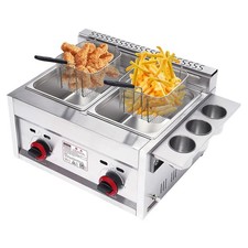 Commercial Gas Deep Fryer, 12