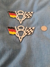 Porsche Audi V8 German Flag