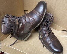 River Island brown Worn Look