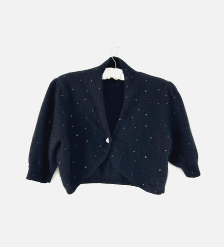 Fluffy bolero angora - s,