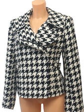*EWM* Black & White Dogtooth