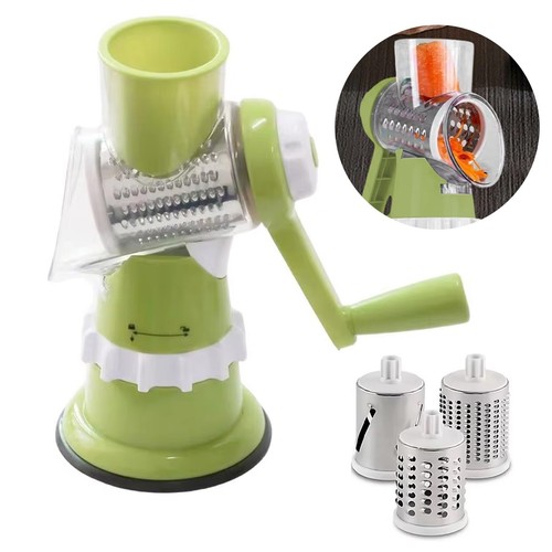 Rotary cheese grater - cheese, ss