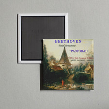 Ludwig van Beethoven - Beethoven Sixth Symphony Album Cover Locker Fridge Magnet